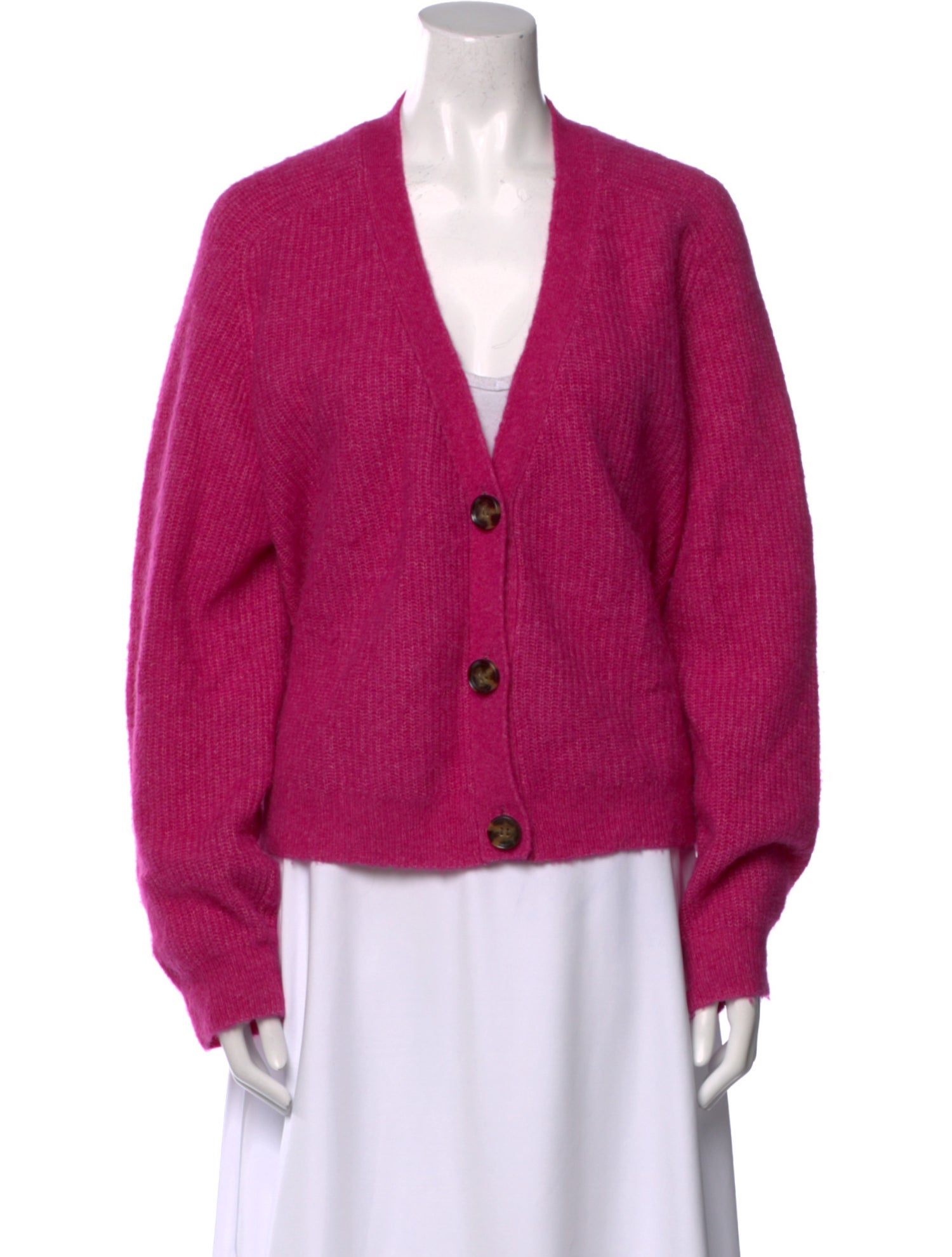 Ganni Wool V-Neck Sweater