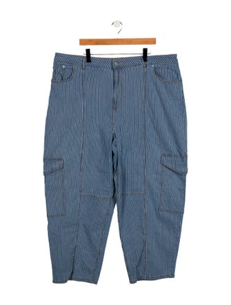 Ganni High-Rise Wide Leg Jeans