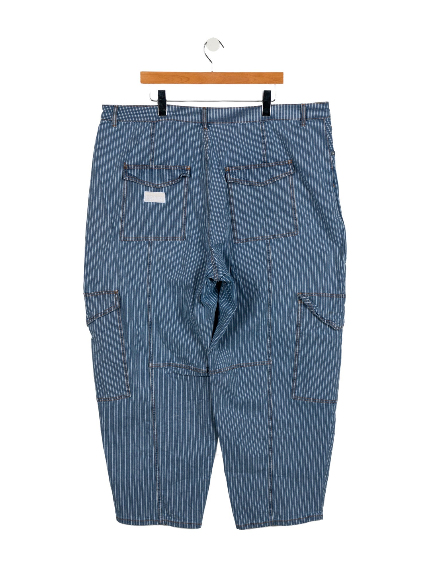 Ganni High-Rise Wide Leg Jeans