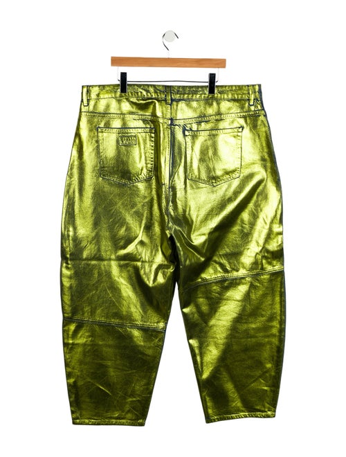 Ganni High-Rise Wide Leg Jeans