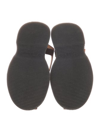 Ganni Leather Gladiator Sandals