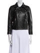 Ganni Leather Biker Jacket