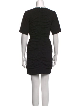 Ganni V-Neck Mini Dress