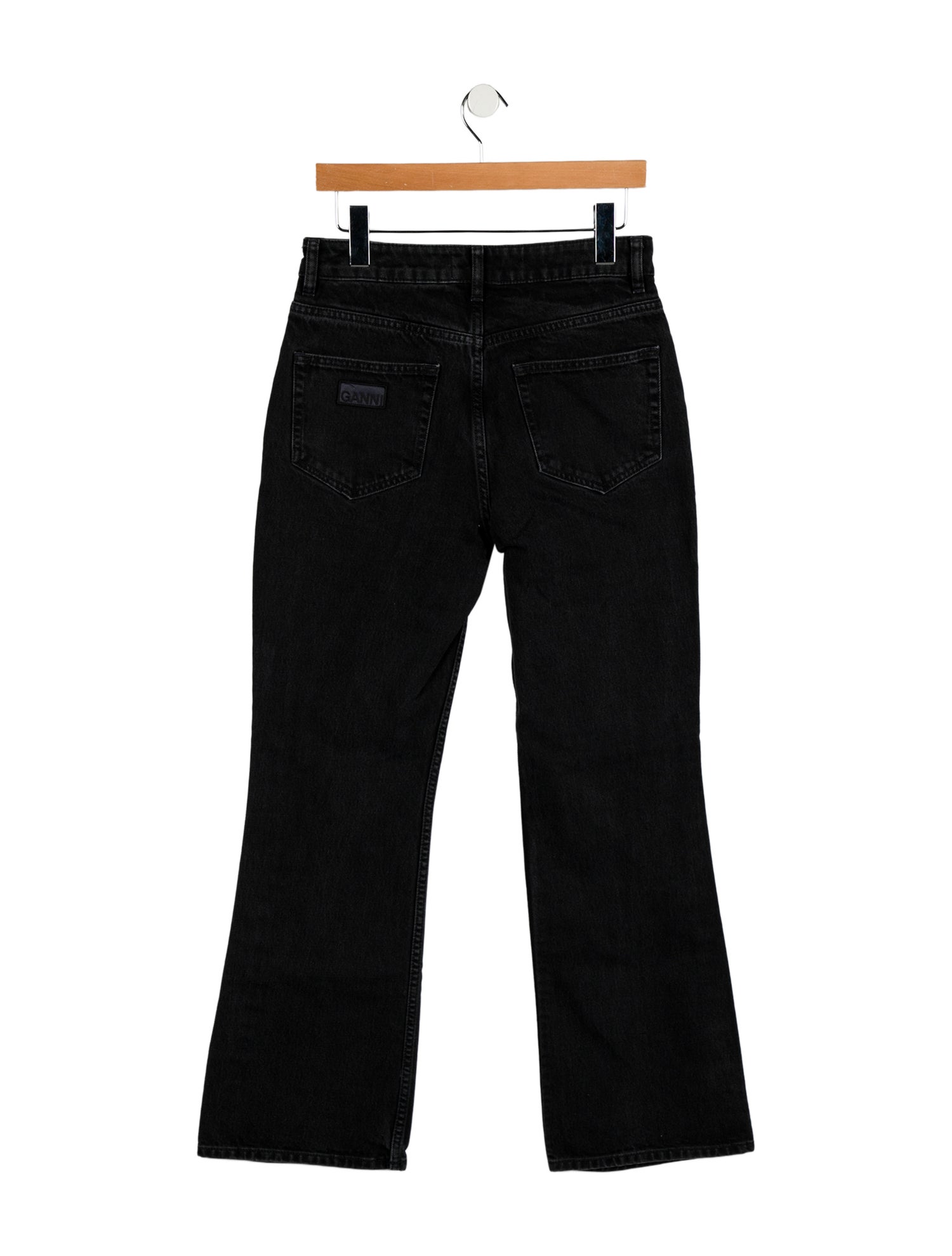 Ganni High-Rise Wide Leg Jeans