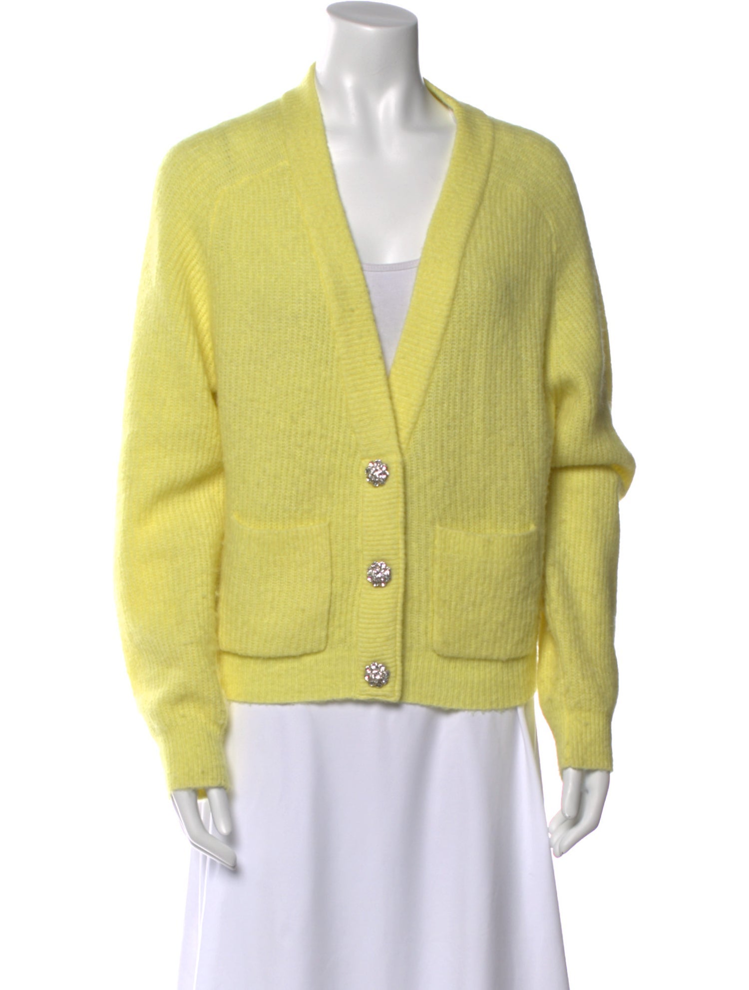 Ganni V-Neck Sweater