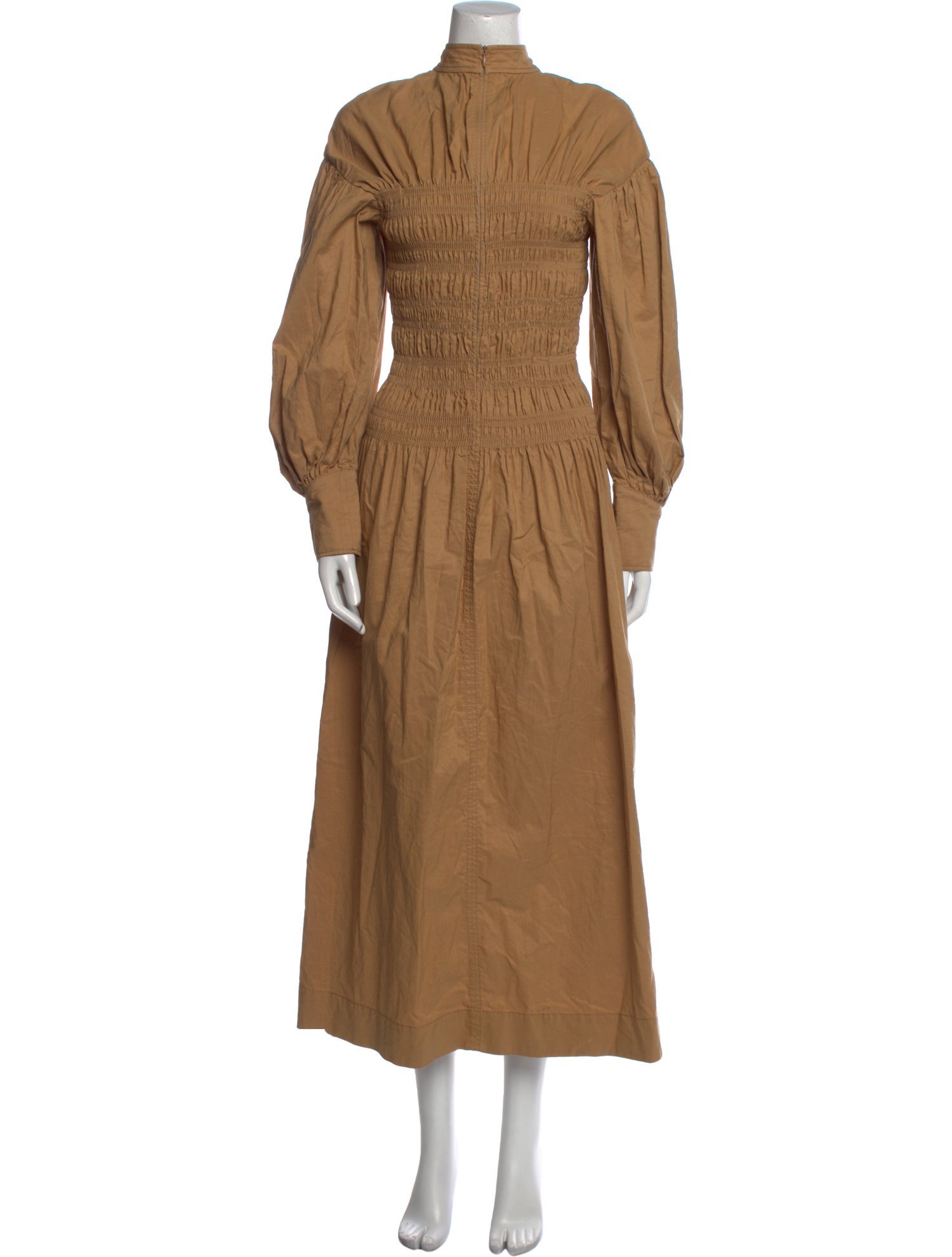 Ganni Turtleneck Long Dress