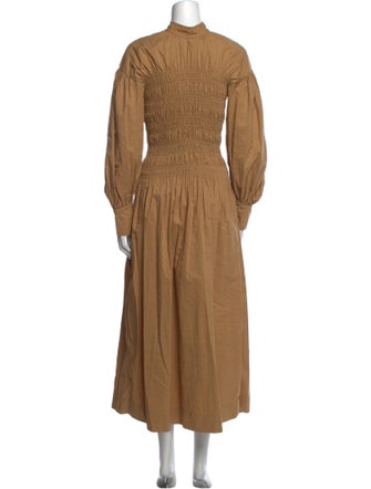 Ganni Turtleneck Long Dress