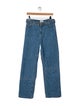 Ganni High-Rise Wide Leg Jeans