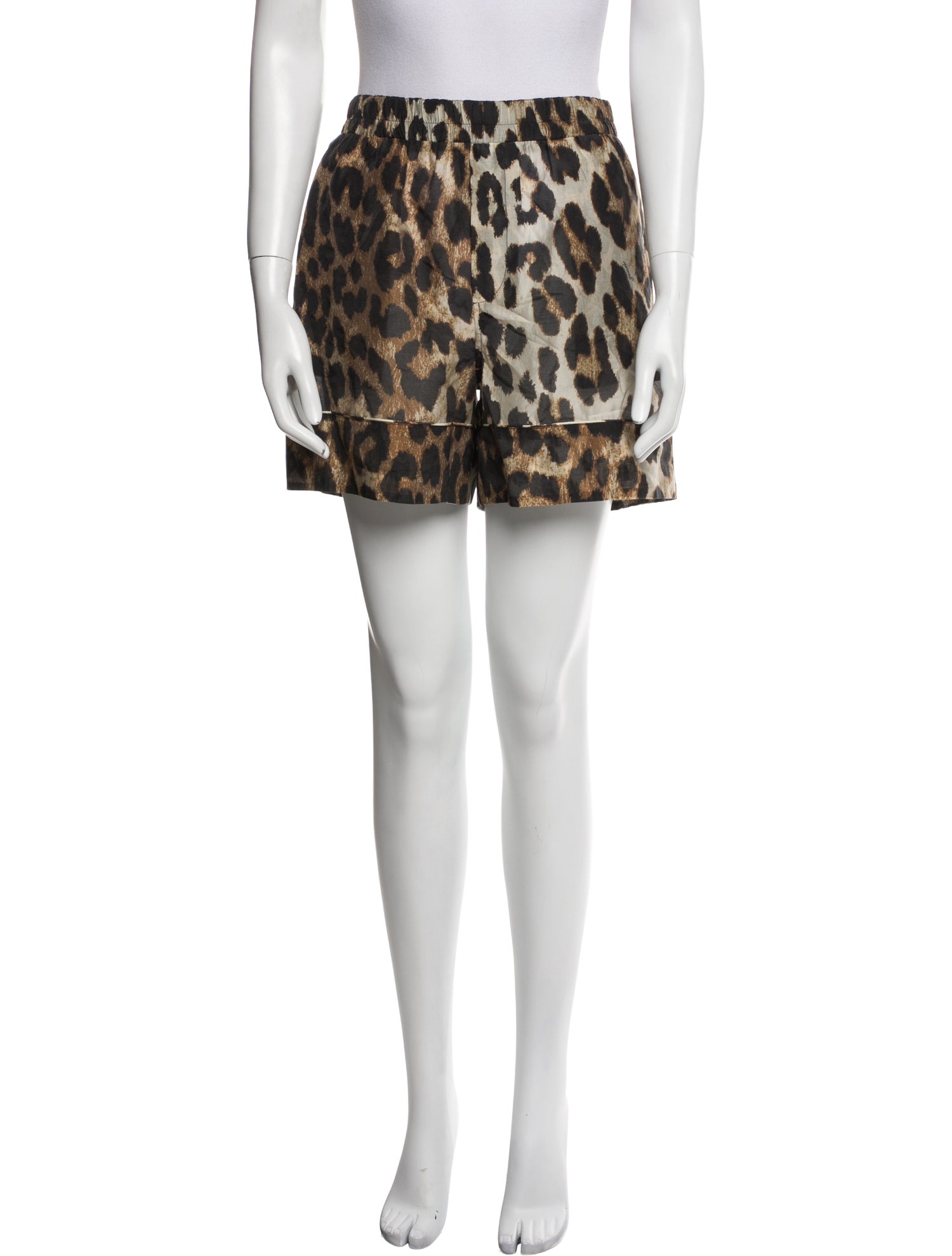 Ganni Animal Print Pajamas w/ Tags