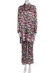 Ganni Floral Print Pant Set