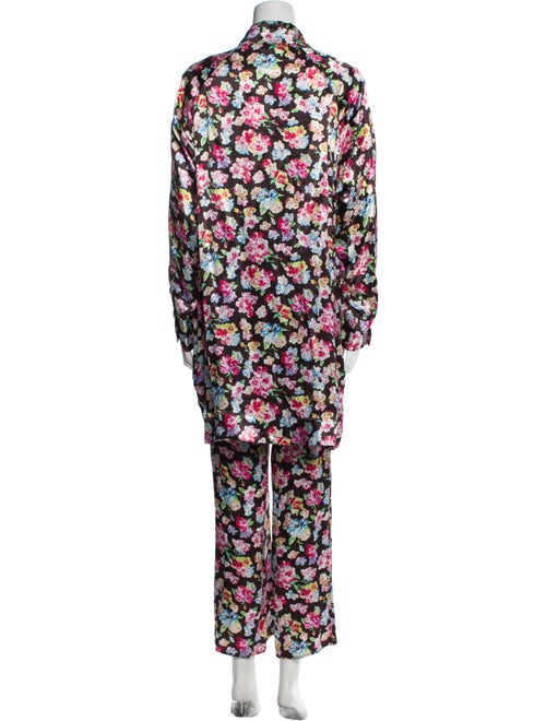 Ganni Floral Print Pant Set