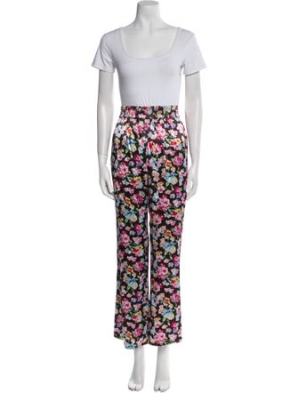 Ganni Floral Print Pant Set