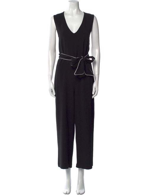 Ganni Plunge Neckline Jumpsuit