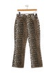 Ganni High-Rise Straight Leg Jeans