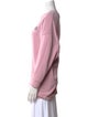Ganni Crew Neck Long Sleeve Sweatshirt