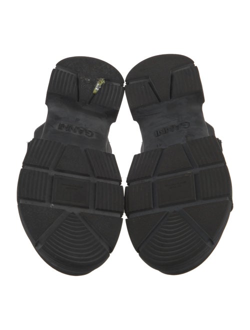 Ganni Leather Slingback Sandals