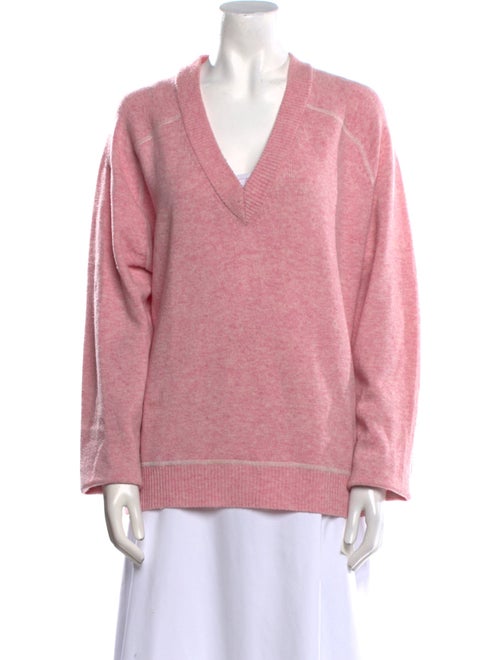 Ganni Wool V-Neck Sweater