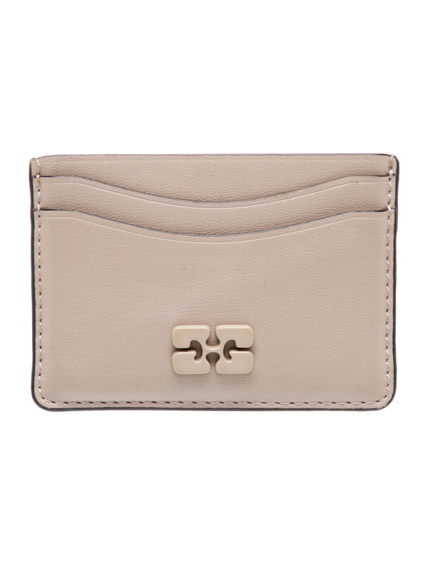 Ganni Leather Card Holder