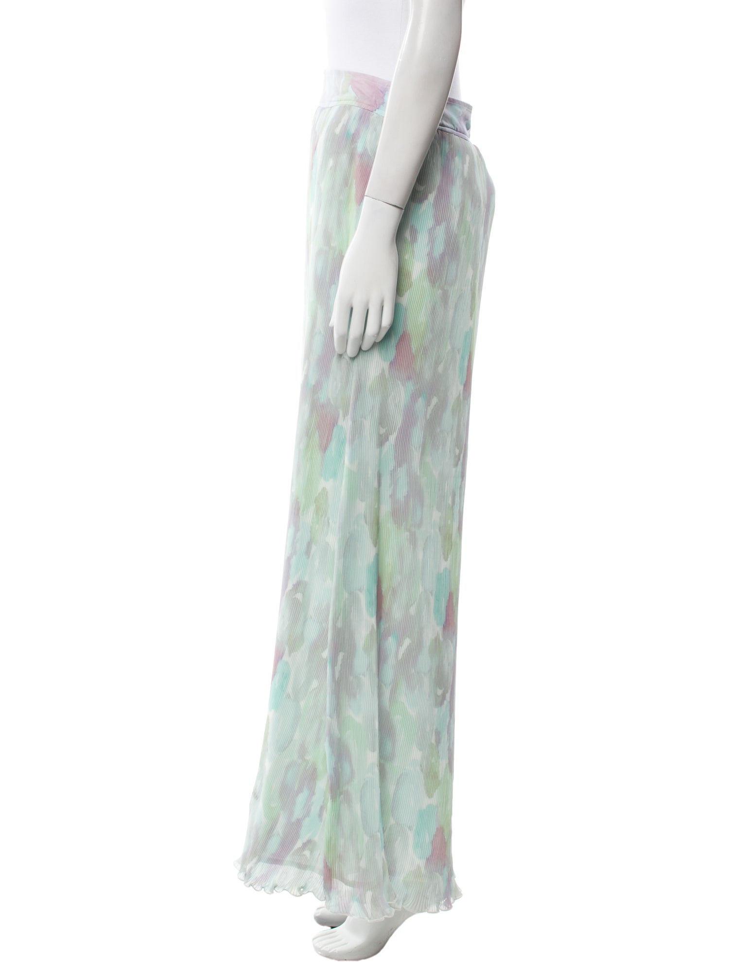 Ganni Floral Print Long Skirt