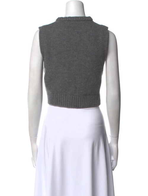 Ganni Printed Mock Neck Sweater