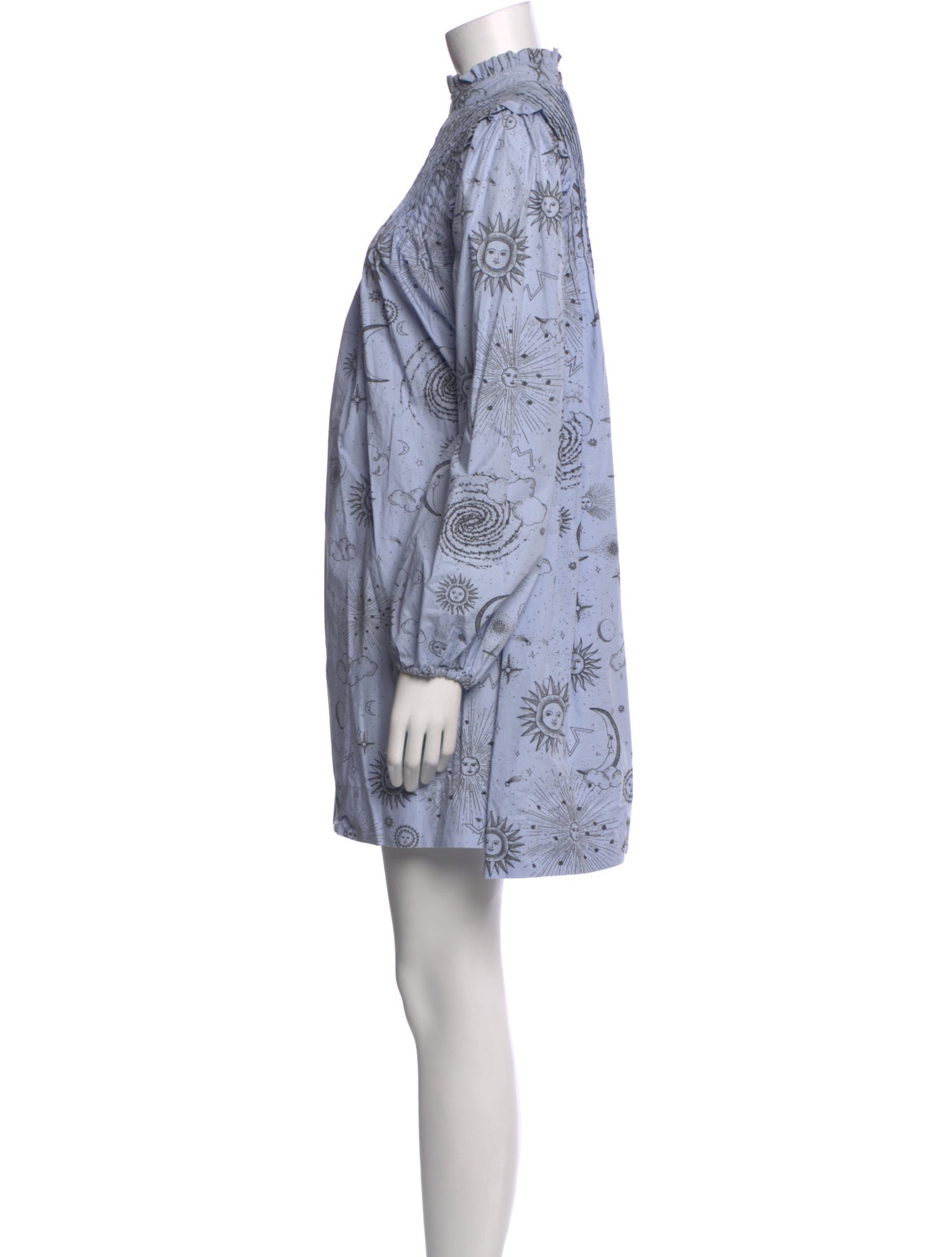 Ganni Printed Mini Dress