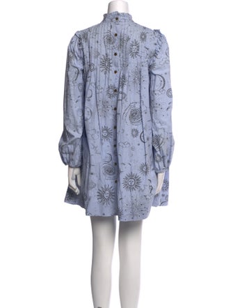Ganni Printed Mini Dress