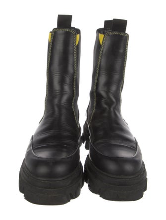 Ganni Leather Chelsea Boots