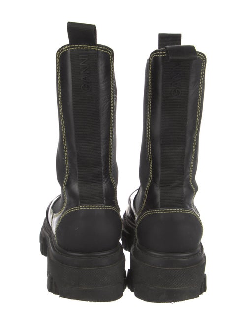 Ganni Leather Chelsea Boots