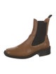 Ganni Leather Chelsea Boots