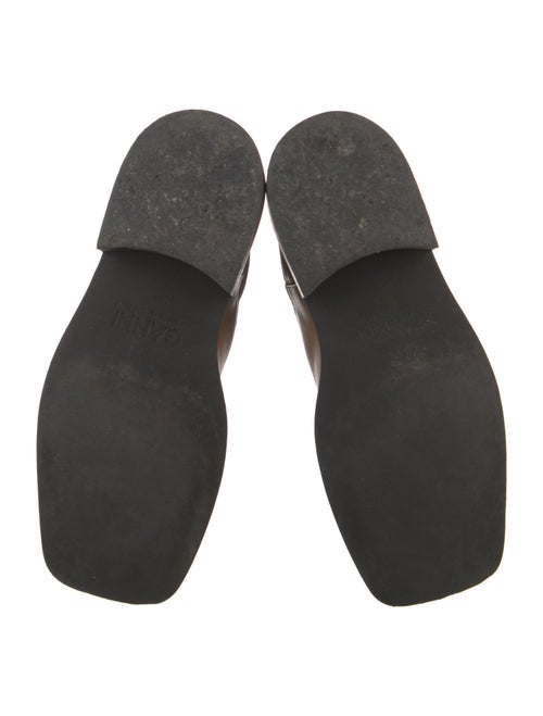 Ganni Leather Chelsea Boots