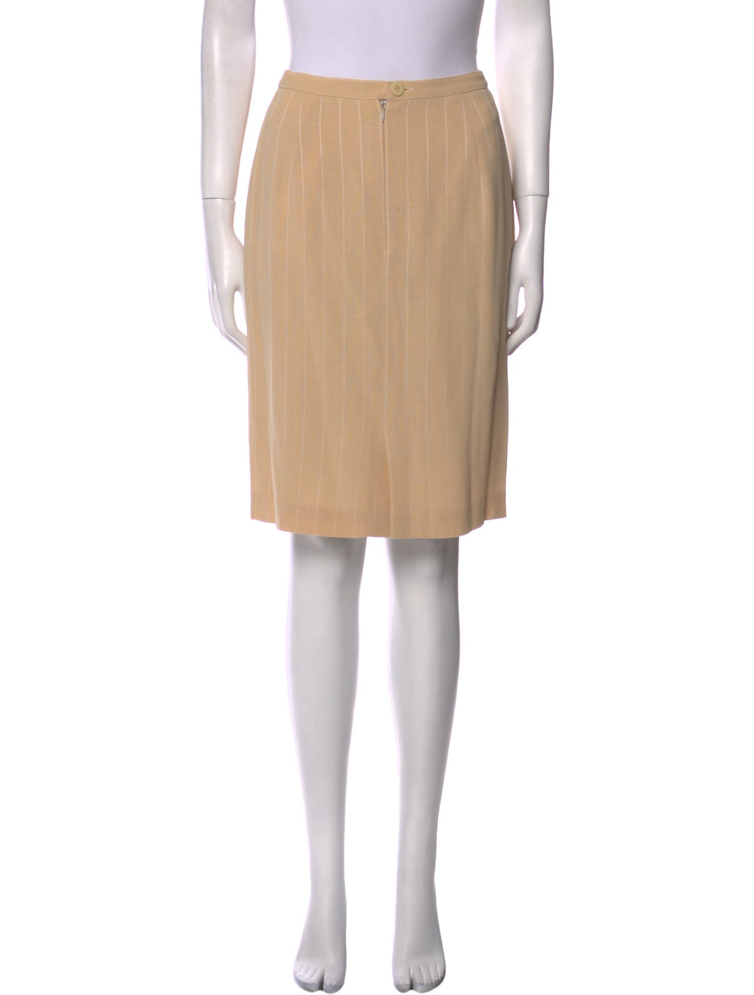 Ganni Wool Knee-Length Skirt