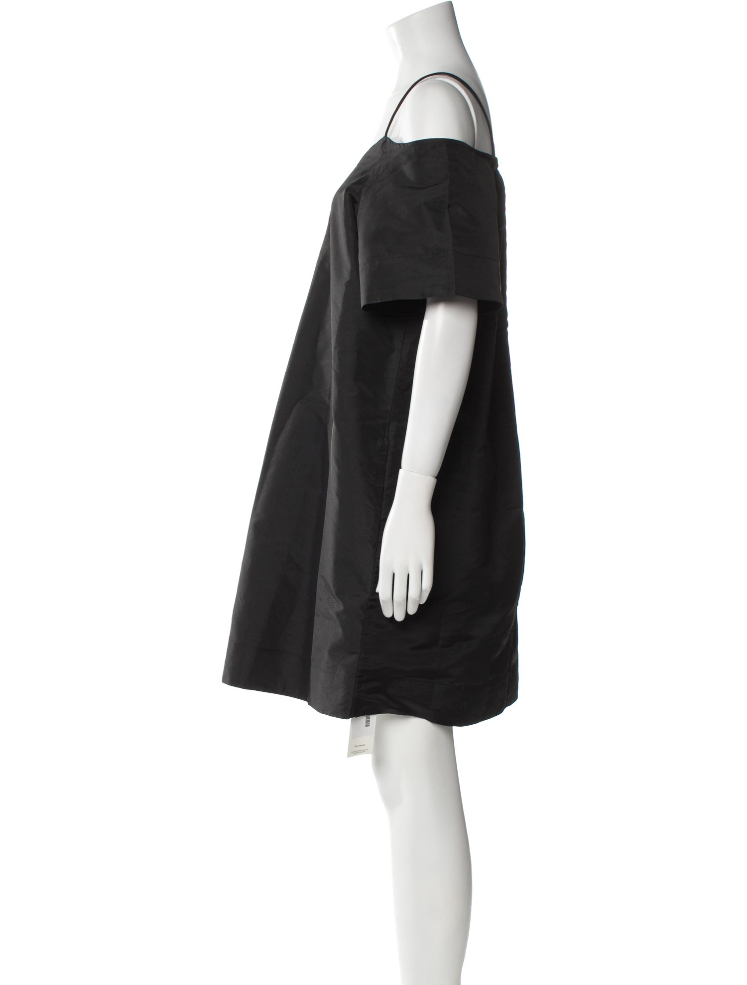 Ganni Scoop Neck Mini Dress