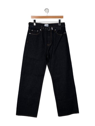 Ganni High-Rise Wide Leg Jeans