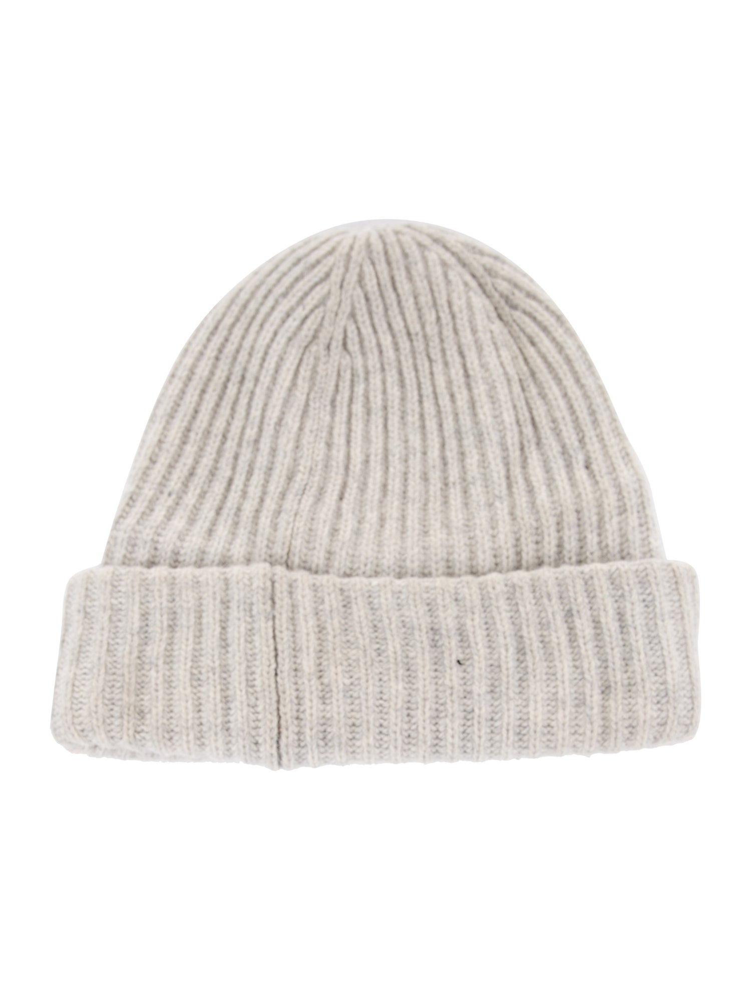 Ganni Grey Wool Beanie