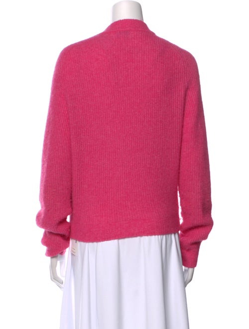 Ganni Alpaca V-Neck Sweater