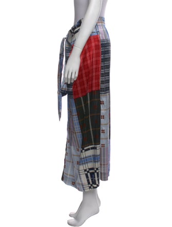 Ganni Silk Midi Length Skirt