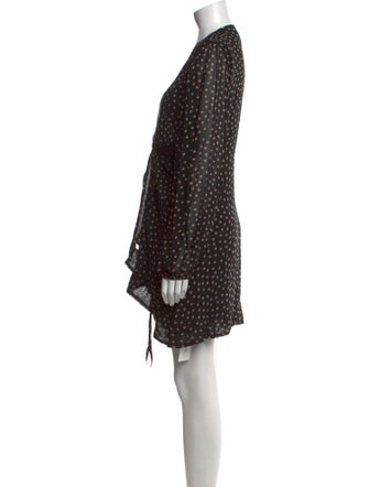 Ganni Polka Dot Print Mini Dress