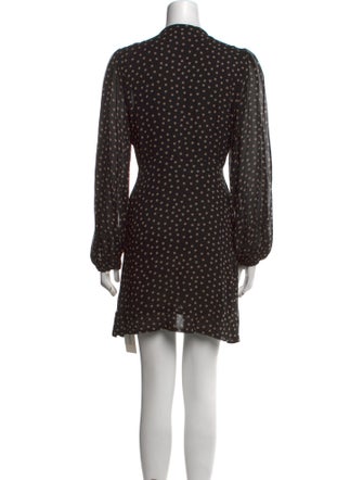 Ganni Polka Dot Print Mini Dress