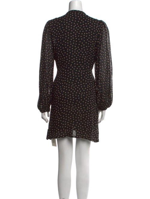 Ganni Polka Dot Print Mini Dress