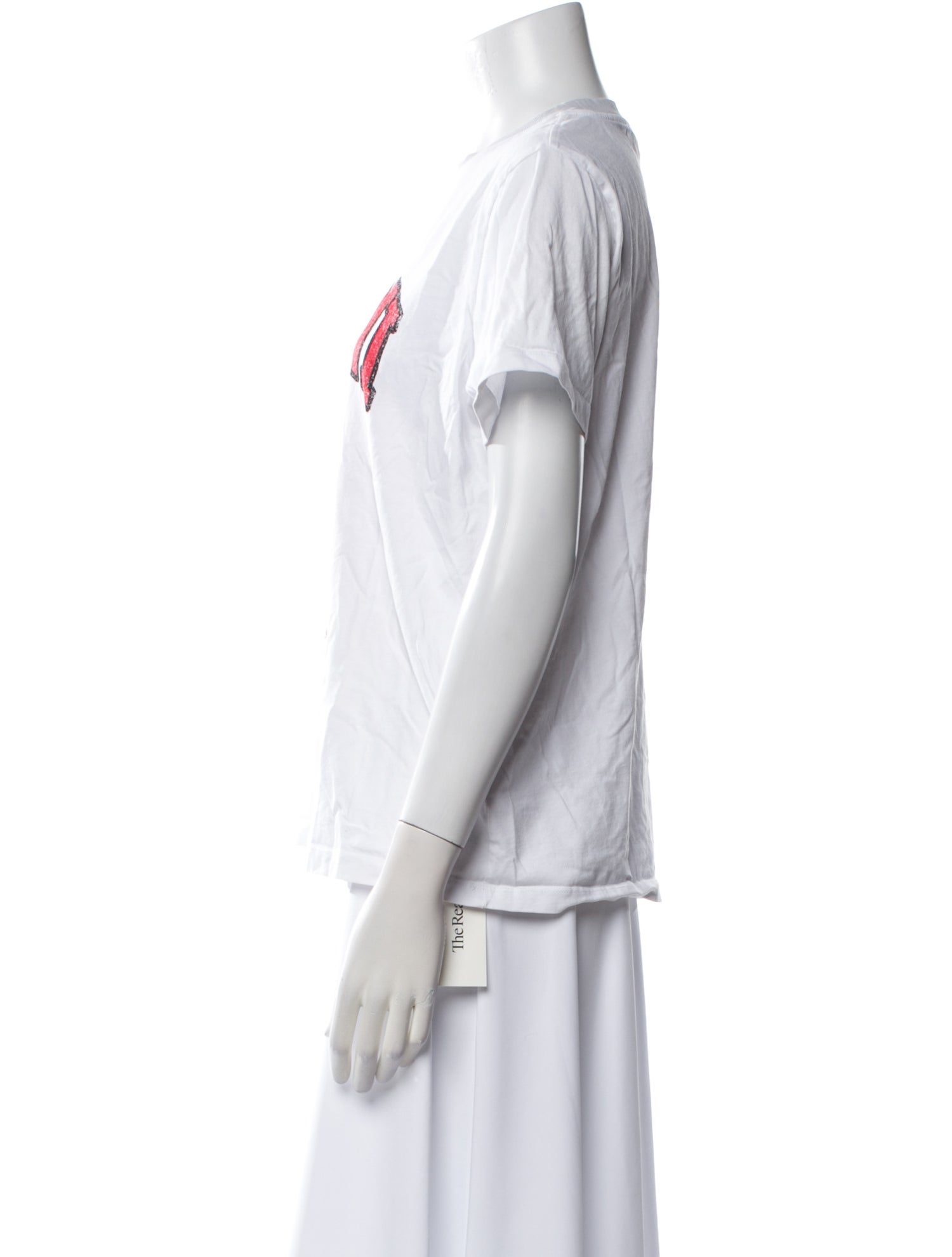 Ganni Graphic Print Crew Neck T-Shirt