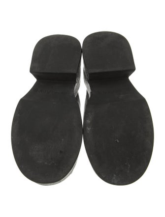 Ganni Patent Leather Slides