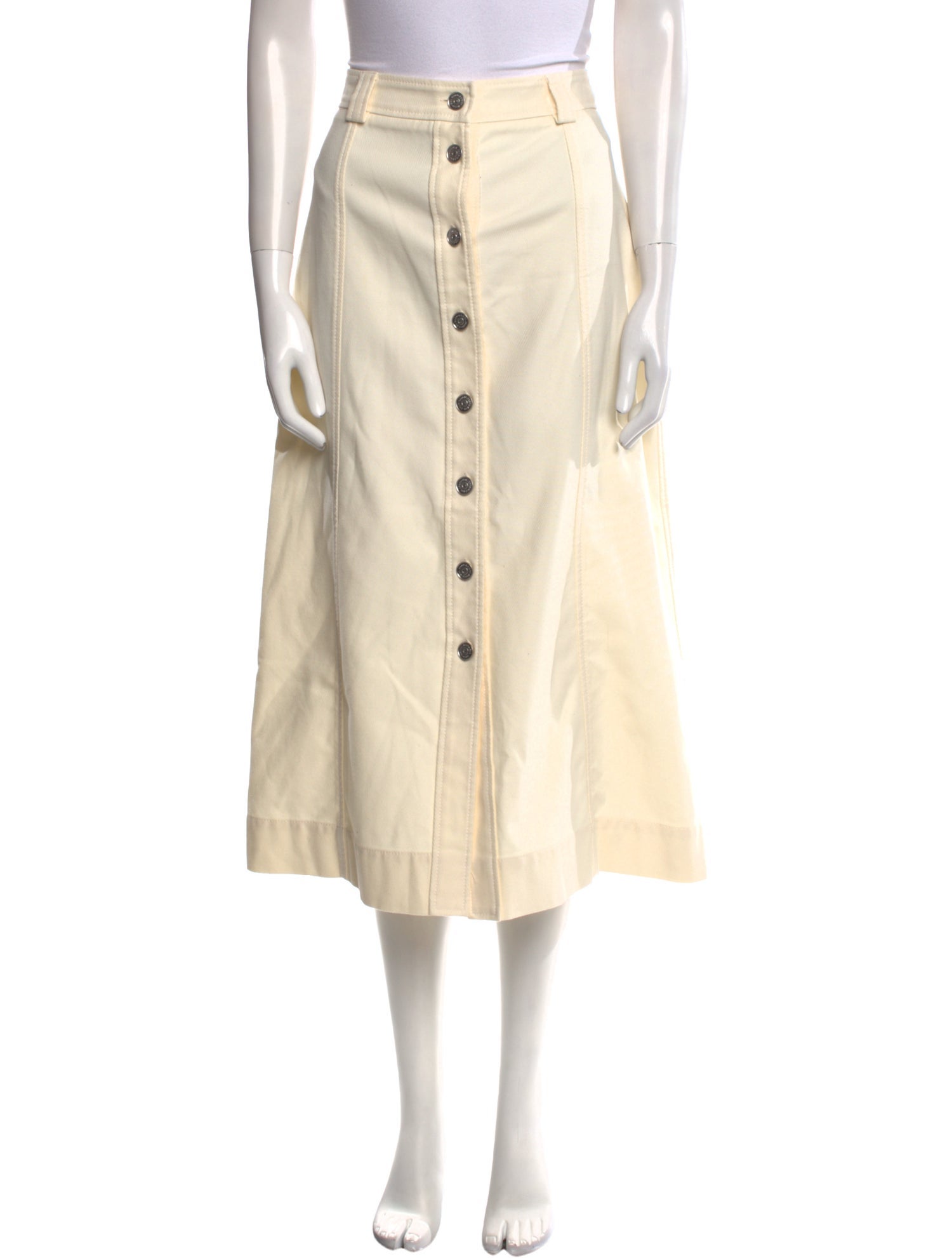 Ganni Midi Length Skirt