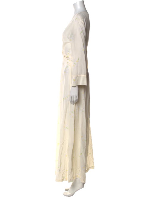 Ganni Silk Long Dress