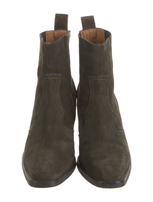 Ganni Suede Chelsea Boots