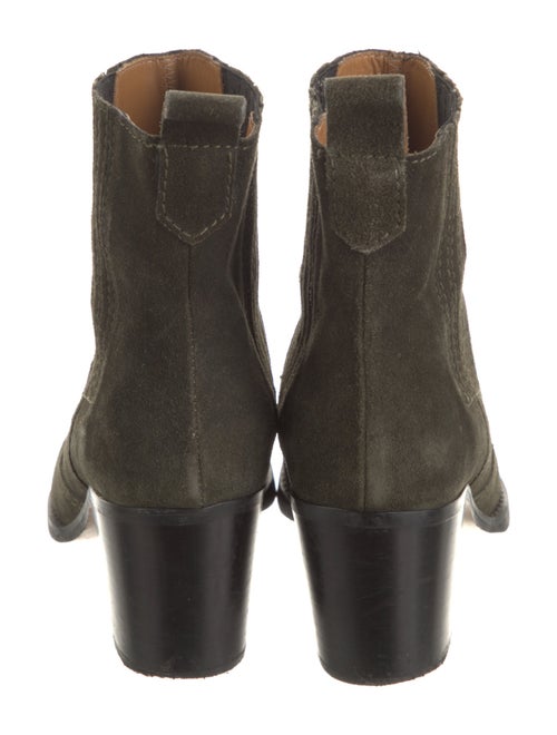 Ganni Suede Chelsea Boots