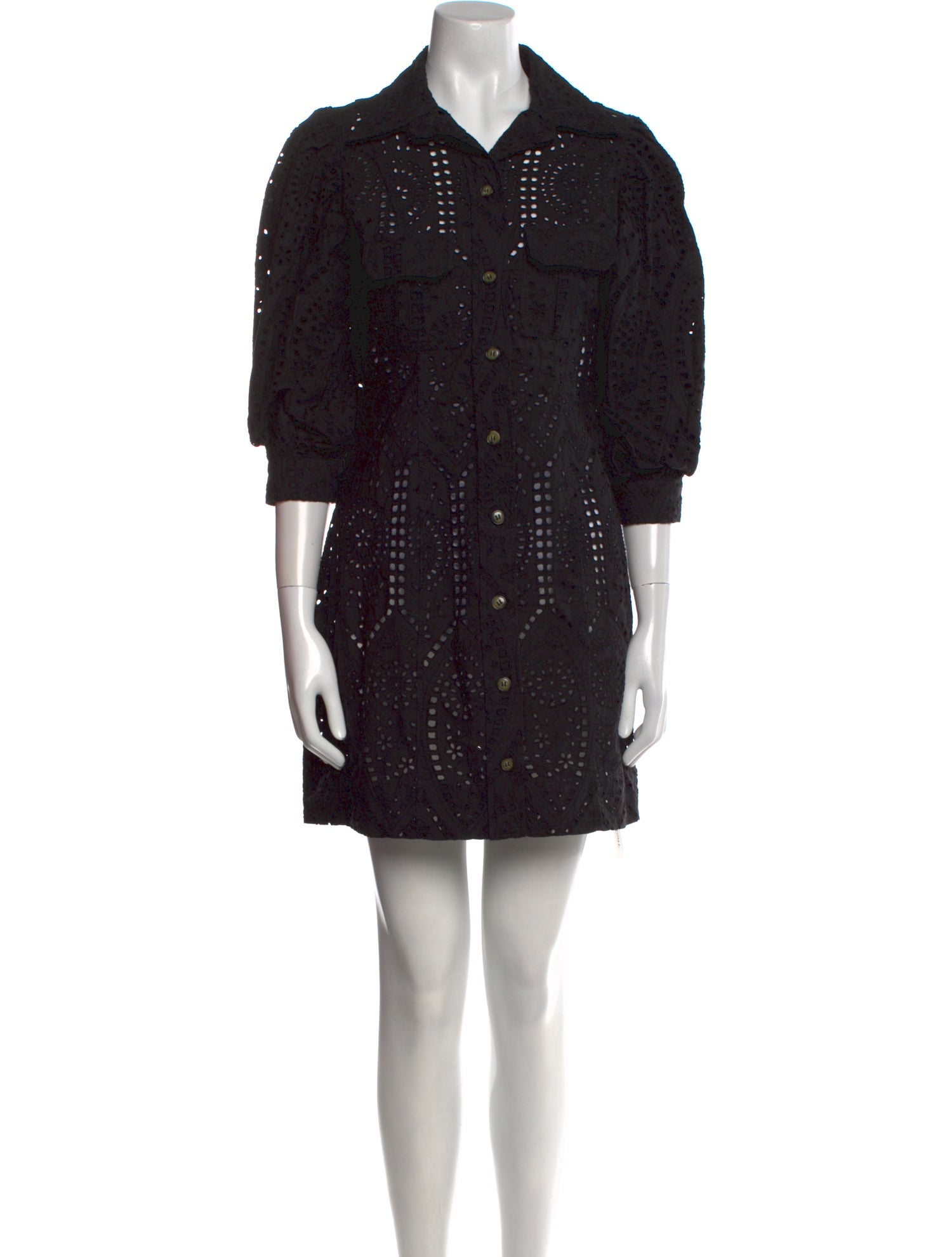 Ganni Printed Mini Dress