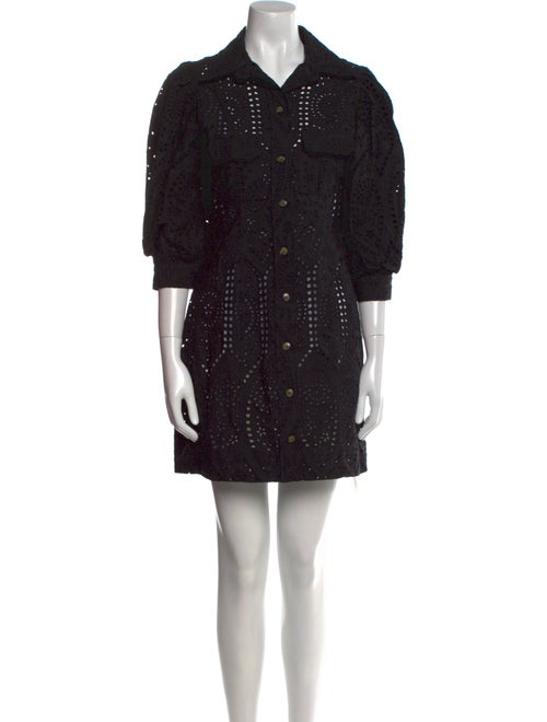 Ganni Printed Mini Dress