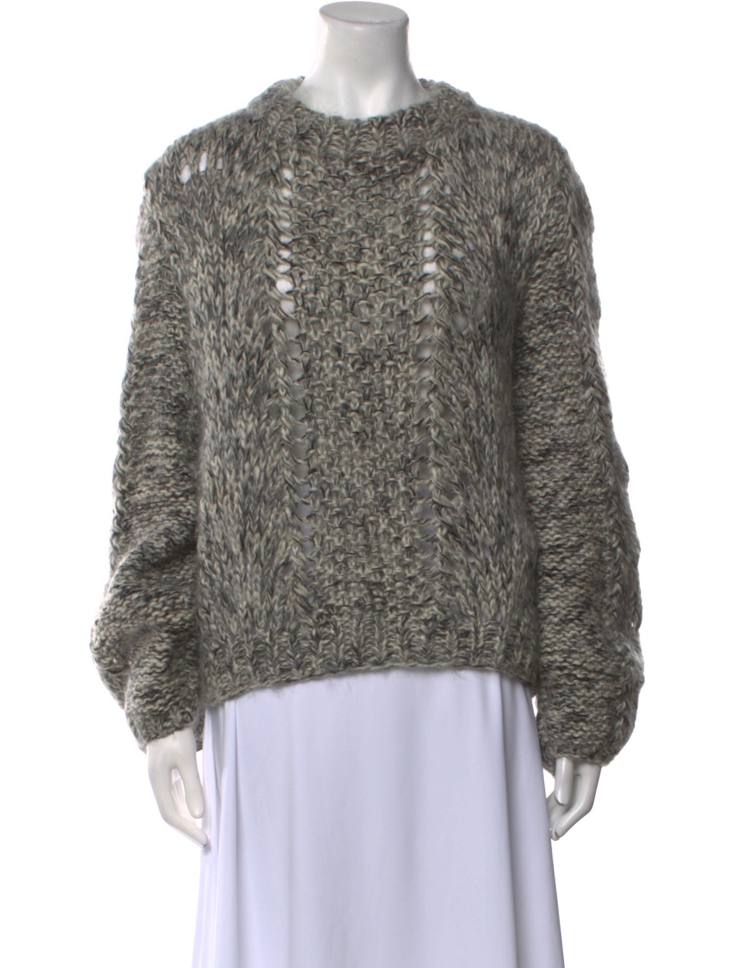Ganni Wool Crew Neck Sweater