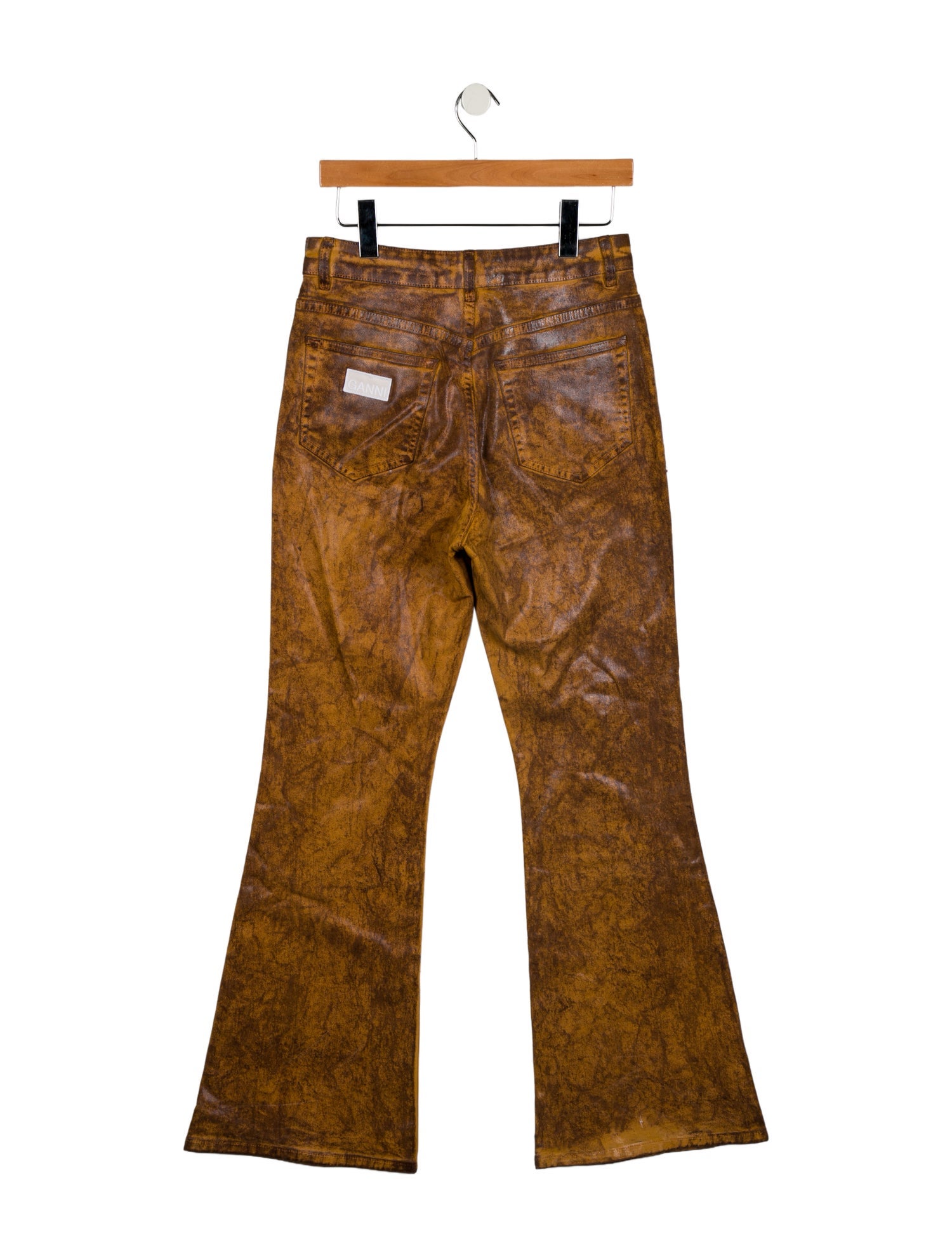 Ganni High-Rise Wide Leg Jeans