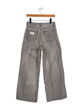 Ganni High-Rise Wide Leg Jeans